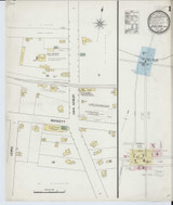 Saline Michigan 1888 - Fire Insurance Index - Old Map Reprint