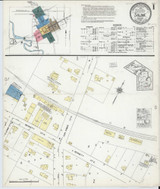 Saline Michigan 1921 - Fire Insurance Index - Old Map Reprint