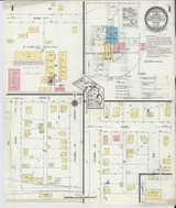 Scottville Michigan 1924 - Fire Insurance Index - Old Map Reprint