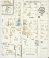 Sheridan Michigan 1910 - Fire Insurance Index - Old Map Reprint