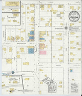 Sheridan Michigan 1918 - Fire Insurance Index - Old Map Reprint