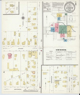 Sparta Michigan 1910 - Fire Insurance Index - Old Map Reprint