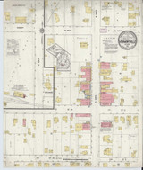 Vermontville Michigan 1916 - Fire Insurance Index - Old Map Reprint