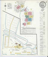 Whitehall Michigan 1910 - Fire Insurance Index - Old Map Reprint