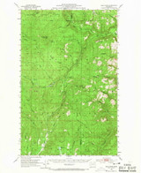 Bald Knob, Washington 1953 (1967) USGS Old Topo Map Reprint 15x15 WA Quad 239912