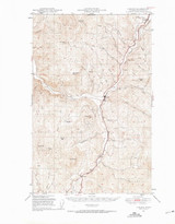 Curlew, Washington 1948 (1948) USGS Old Topo Map Reprint 15x15 WA Quad 240751