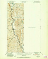 Orient, Washington 1951 (1951) USGS Old Topo Map Reprint 15x15 WA Quad 242988