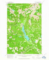 Snoqualmie Pass, Washington 1961 (1963) USGS Old Topo Map Reprint 15x15 WA Quad 243833