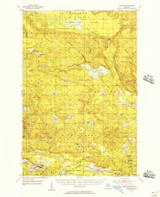 Champion, Michigan 1955 (1957) USGS Old Topo Map Reprint 15x15 MI Quad 278045
