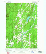 Pelkie, Michigan 1954 (1964) USGS Old Topo Map Reprint 15x15 MI Quad 278404