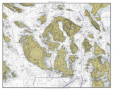 San Juan Islands 1974 - Washington Harbors Custom Chart