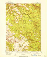 Dale, Oregon 1951 (1953) USGS Old Topo Map Reprint 15x15 OR Quad 282404