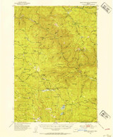 Desolation Butte, Oregon 1951 (1954) USGS Old Topo Map Reprint 15x15 OR Quad 282416