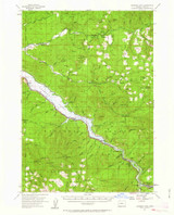 Hardesty Mtn, Oregon 1955 (1963) USGS Old Topo Map Reprint 15x15 OR Quad 282556