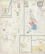 Arlington Massachusetts 1892 - Fire Insurance Index - Old Map Reprint