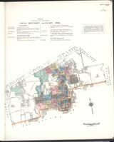 Brockton Massachusetts 1954 V1 - Fire Insurance Index - Old Map Reprint