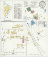 Hamilton Massachusetts 1916 - Fire Insurance Index - Old Map Reprint