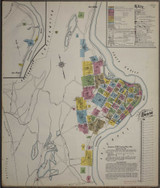 Holyoke Massachusetts 1915 - Fire Insurance Index - Old Map Reprint