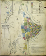 Holyoke Massachusetts 1949 - Fire Insurance Index - Old Map Reprint