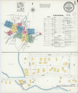 Hudson Massachusetts 1903 - Fire Insurance Index - Old Map Reprint
