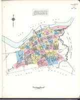 Lawrence Massachusetts 1956 V2 - Fire Insurance Index - Old Map Reprint