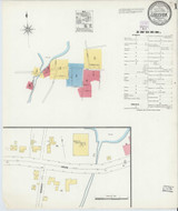 Leicester Massachusetts 1904 - Fire Insurance Index - Old Map Reprint