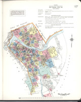 Lowell Massachusetts 1952 V2 - Fire Insurance Index - Old Map Reprint
