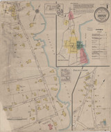 Marion Massachusetts 1921 - Fire Insurance Index - Old Map Reprint