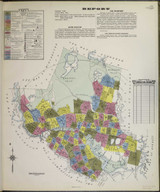 Medford Massachusetts 1936 - Fire Insurance Index - Old Map Reprint