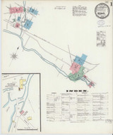 Medway Massachusetts 1897 - Fire Insurance Index - Old Map Reprint
