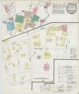 Middleboro Massachusetts 1896 - Fire Insurance Index - Old Map Reprint