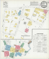 Middleboro Massachusetts 1901 - Fire Insurance Index - Old Map Reprint