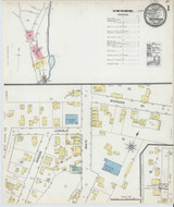 Monson Massachusetts 1892 - Fire Insurance Index - Old Map Reprint