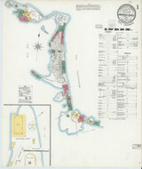Nantasket Beach Massachusetts 1903 - Fire Insurance Index - Old Map Reprint