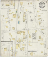 Needham Massachusetts 1896 - Fire Insurance Index - Old Map Reprint