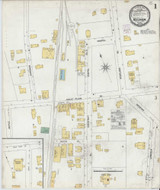 Needham Massachusetts 1901 - Fire Insurance Index - Old Map Reprint