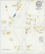 Petersham Massachusetts 1912 - Fire Insurance Index - Old Map Reprint