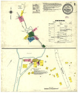 Rochdale Massachusetts 1911 - Fire Insurance Index - Old Map Reprint