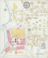 Saxonville Massachusetts 1906 - Fire Insurance Index - Old Map Reprint