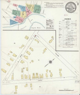 South Hadley Falls Massachusetts 1910 - Fire Insurance Index - Old Map Reprint