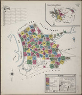 Springfield Massachusetts 1911 V2 - Fire Insurance Index - Old Map Reprint
