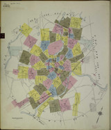 Taunton Massachusetts 1950 - Fire Insurance Index - Old Map Reprint