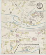 Uxbridge Massachusetts 1888 - Fire Insurance Index - Old Map Reprint