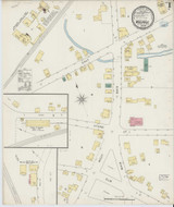 Walpole Massachusetts 1894 - Fire Insurance Index - Old Map Reprint