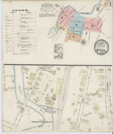 Webster Massachusetts 1888 - Fire Insurance Index - Old Map Reprint