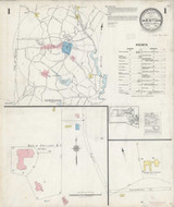 Weston Massachusetts 1929 - Fire Insurance Index - Old Map Reprint