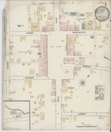 Abbeville South Carolina 1889 - Fire Insurance Index - Old Map Reprint