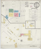 Aiken South Carolina 1894 - Fire Insurance Index - Old Map Reprint