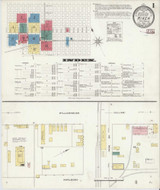 Aiken South Carolina 1909 - Fire Insurance Index - Old Map Reprint