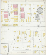 Batesburg South Carolina 1904 - Fire Insurance Index - Old Map Reprint